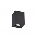 Biscuit - Adjustable Surface Mounted Black Square Spotlight Biscuit - Adjustable Surface Mounted Black Square Spotlight