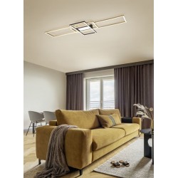 Irvine - Matt Brass & Black CCT Flush with Remote Control Irvine - Matt Brass & Black CCT Flush with Remote Control
