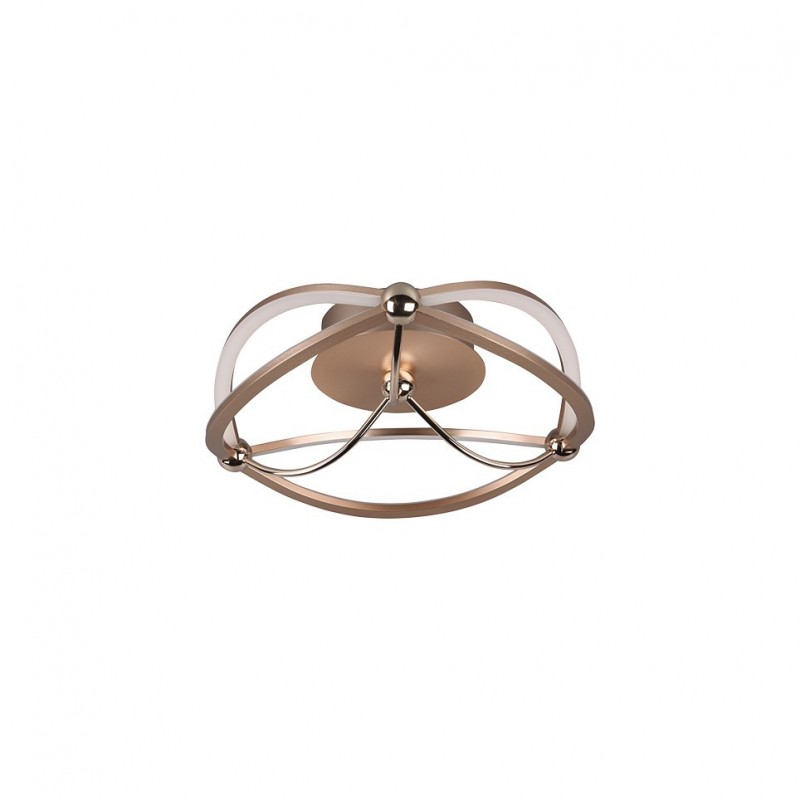 - Charivari - Matt Brass LED Ceiling Lamp ∅ 41 cm Trio-621210108 - Charivari - Matt Brass LED Ceiling Lamp ∅ 41 cm
