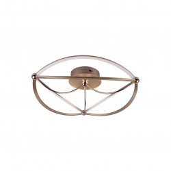 Charivari - Matt Brass LED Ceiling Lamp ∅ 62 cm Charivari - Matt Brass LED Ceiling Lamp ∅ 62 cm