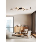 Bellari - Wooden & Black CCT Ceiling Lamp Bellari - Wooden & Black CCT Ceiling Lamp