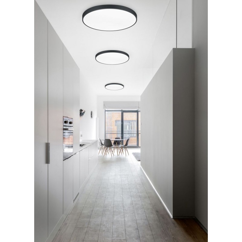 - Waco - Black CCT Flush ∅ 75 cm Trio-627417532 - Waco - Black CCT Flush ∅ 75 cm