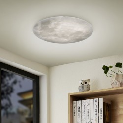 Lunar - Moon Effect LED Flush with Remote Control Ø 40 cm Lunar - Moon Effect LED Flush with Remote Control Ø 40 cm