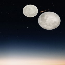 Lunar - Moon Effect LED Flush with Remote Control Ø 60 cm Lunar - Moon Effect LED Flush with Remote Control Ø 60 cm