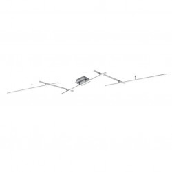 Arvin - Adjustable Matt Nickel RGBW Ceiling Lamp with Remote Control Arvin - Adjustable Matt Nickel RGBW Ceiling Lamp with Remote Control