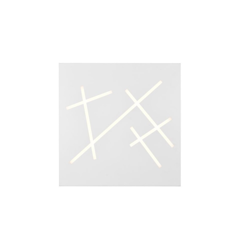 Trio-630810131 - Snip - Matt White CCT Flush with Remote Control