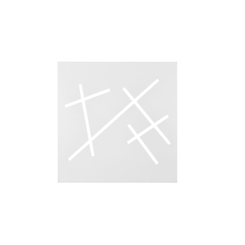 Trio-630810131 - Snip - Matt White CCT Flush with Remote Control