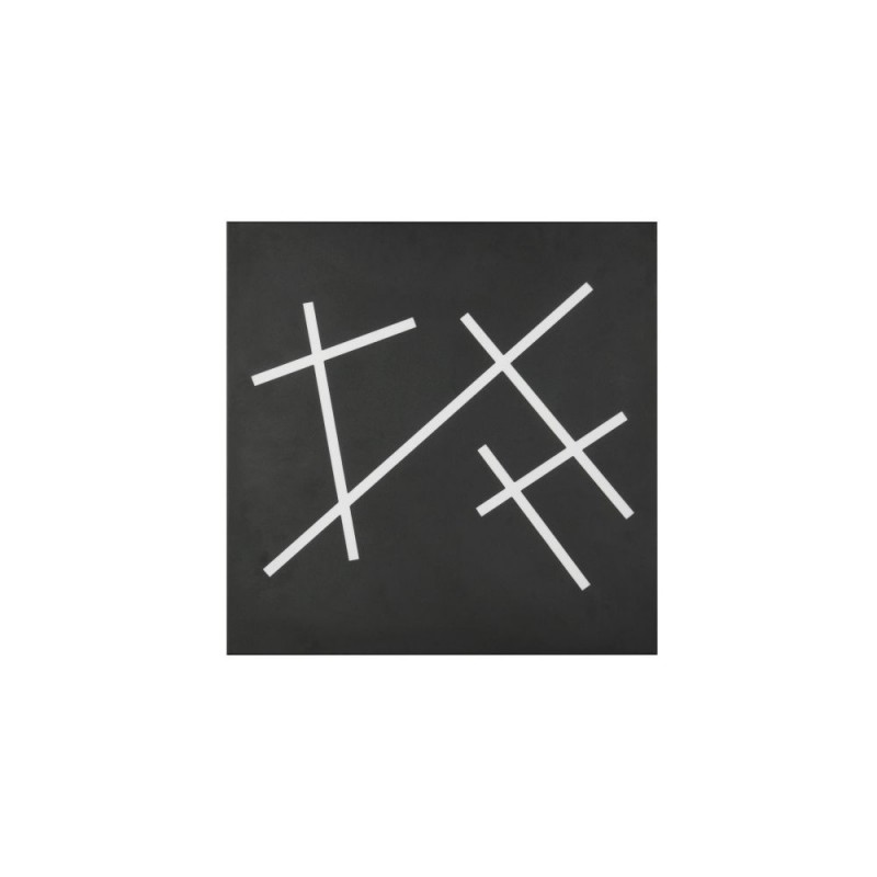 Trio-630810132 - Snip - Matt Black CCT Flush with Remote Control