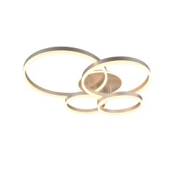 Drake - Matt Nickel CCT Semi Flush with Remote Control