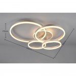 Drake - Matt Nickel CCT Semi Flush with Remote Control