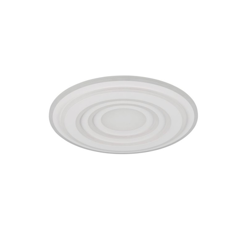 Trio-633510131 - Costa - Matt White CCT Flush with Remote Control