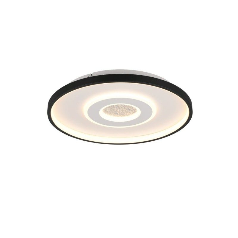 Trio-633910134 - Nazar - White & Black LED Flush