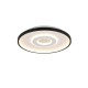Trio-633910134 - Nazar - White & Black LED Flush