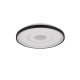 Trio-633910134 - Nazar - White & Black LED Flush
