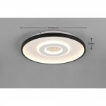 Nazar - White & Black LED Flush