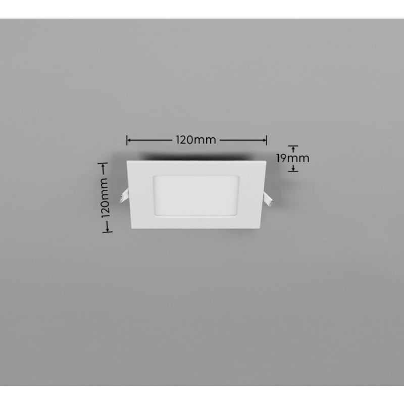 Trio-635029131 - Kibo - Matt White CCT Recessed Downlight 12 cm