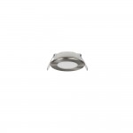 Himal - Matt Nickel CCT Recessed Downlight Ø 8.5 cm IP65