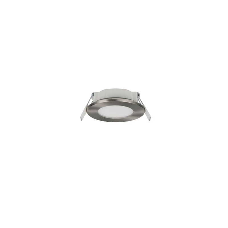 Trio-635110107 - Himal - Matt Nickel CCT Recessed Downlight Ø 8.5 cm IP65