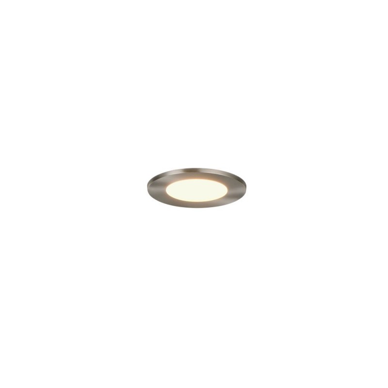 Trio-635110107 - Himal - Matt Nickel CCT Recessed Downlight Ø 8.5 cm IP65