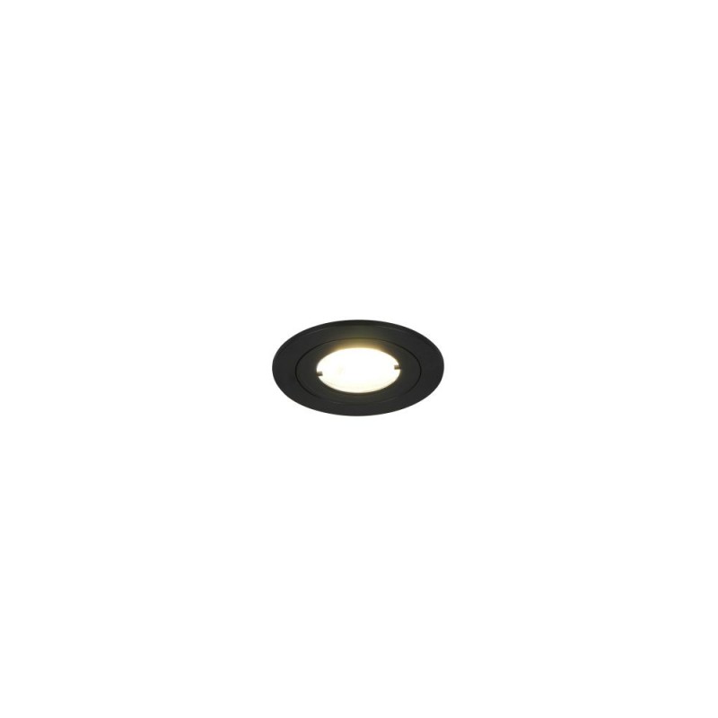Trio-635310132 - Lamont - 3000K Black Recessed Downlight Ø 8 cm IP65