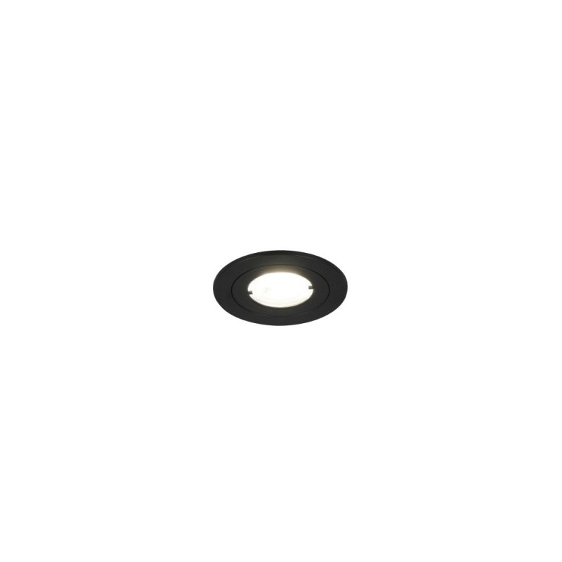 Trio-635314132 - Lamont - 4000K Black Recessed Downlight Ø 8 cm IP65