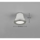 Trio-635410107 - Virunga - Matt Nickel CCT Recessed Downlight Ø 11 cm IP44
