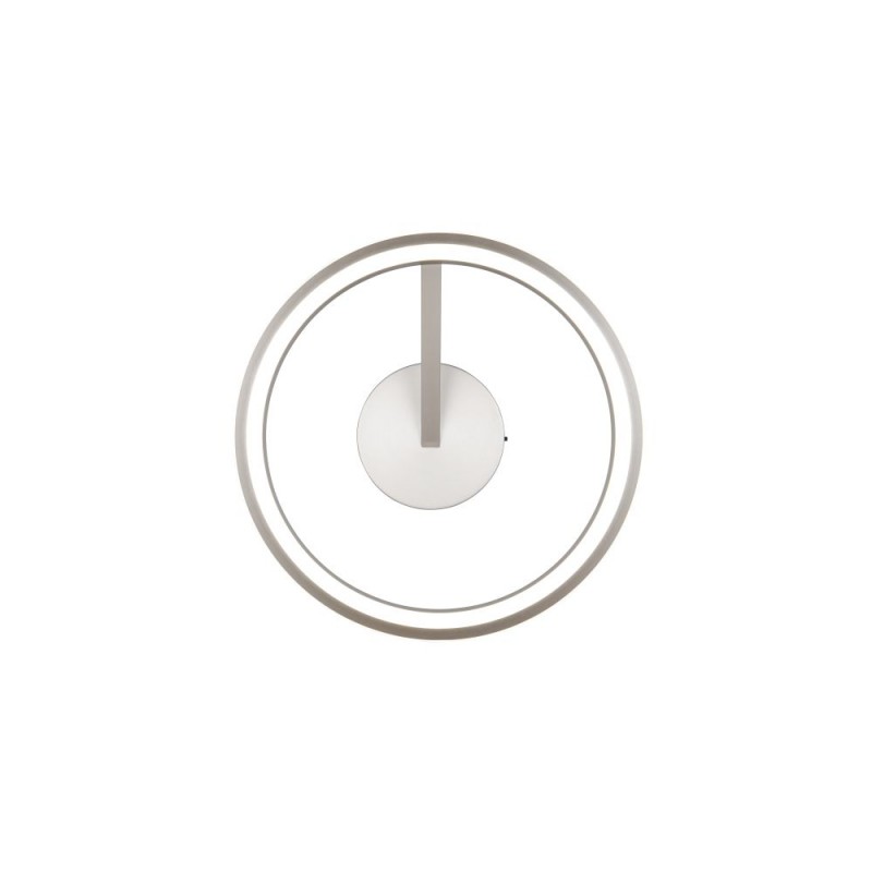 Trio-635510107 - Amador - Matt Nickel CCT Semi Flush ∅ 45 cm