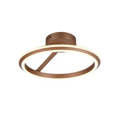 Amador - Coffee CCT Semi Flush ∅ 45 cm