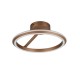 Trio-635510165 - Amador - Coffee CCT Semi Flush ∅ 45 cm