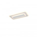Riva - White CCT Ceiling Light with Remote Control 14W
