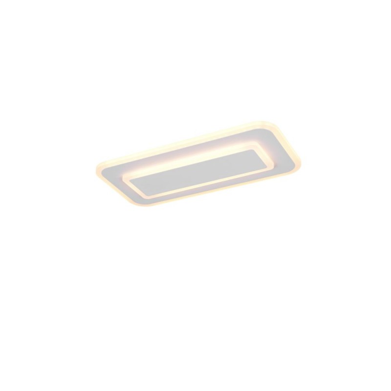 Trio-636714131 - Riva - White CCT Ceiling Light with Remote Control 14W