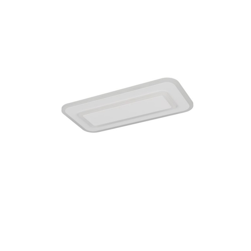 Trio-636714131 - Riva - White CCT Ceiling Light with Remote Control 14W