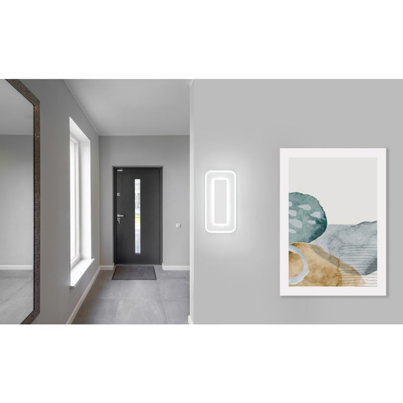 Trio-636714131 - Riva - White CCT Ceiling Light with Remote Control 14W