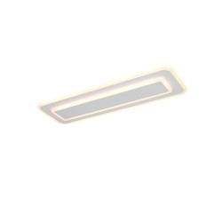 Riva - White CCT Ceiling Light with Remote Control 20W