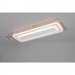 Riva - White CCT Ceiling Light with Remote Control 20W