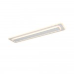 Riva - White CCT Ceiling Light with Remote Control 35W