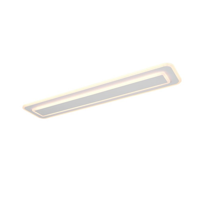 Trio-636719131 - Riva - White CCT Ceiling Light with Remote Control 35W