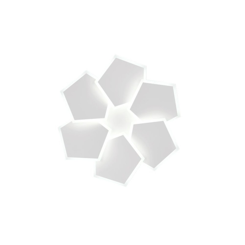 Trio-636810631 - Zaya - Matt White CCT Flush with Remote Control
