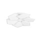 Trio-636810631 - Zaya - Matt White CCT Flush with Remote Control