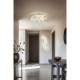 Trio-636810665 - Zaya - Matt Grey & Coffee CCT Flush with Remote Control