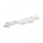Zaya - Matt White CCT Flush with Remote Control