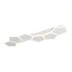 Trio-636819631 - Zaya - Matt White CCT Flush with Remote Control