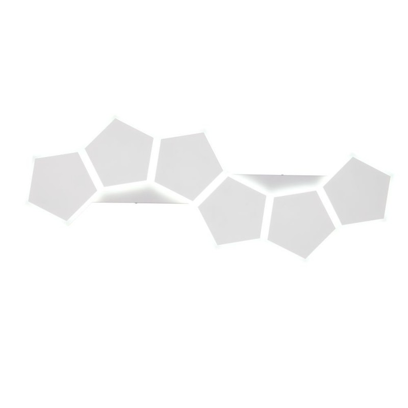 Trio-636819631 - Zaya - Matt White CCT Flush with Remote Control