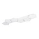 Trio-636819631 - Zaya - Matt White CCT Flush with Remote Control
