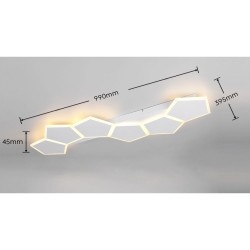 Zaya - Matt White CCT Flush with Remote Control