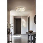 Zaya - Matt Grey & Coffee CCT Flush with Remote Control