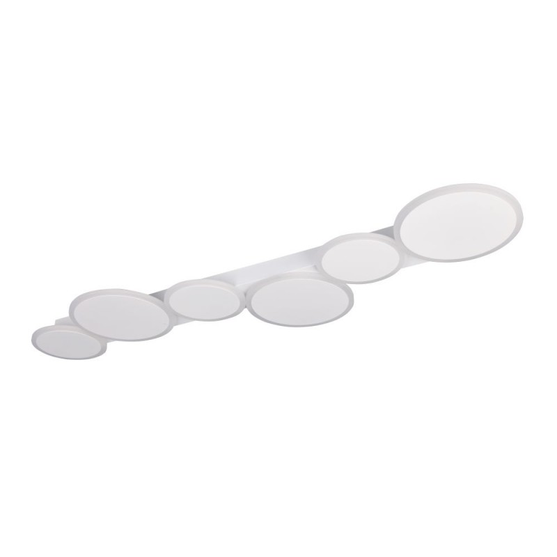 Trio-636910631 - Ovela - Matt White CCT Ceiling Lamp with Remote Control