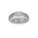 Trio-637810131 - Tarsia - White LED Semi Flush with Clear Glass Ø 40 cm