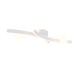Trio-637910231 - Napoli - Matt White CCT Semi Flush with White Glass Shade