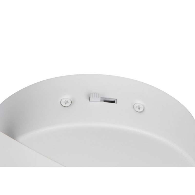 Trio-637910231 - Napoli - Matt White CCT Semi Flush with White Glass Shade
